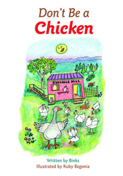 Hardcover Don't Be a Chicken Book