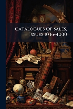 Paperback Catalogues Of Sales, Issues 1036-4000 Book