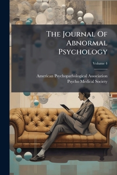 Paperback The Journal Of Abnormal Psychology Book
