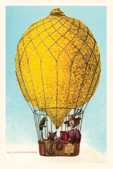 Paperback The Vintage Journal Old Maid's Honeymoon, Lemon Balloon Book