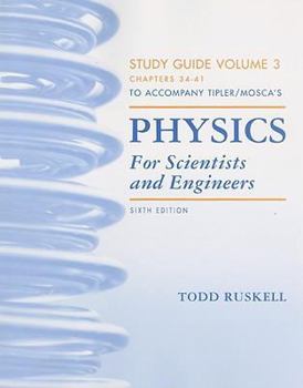 Paperback Physics for Scientists and Engineers Study Guide, Vol. 3 Book