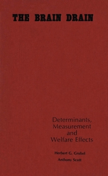 Hardcover The Brain Drain: Determinants, Measurements and Welfare Effects Book