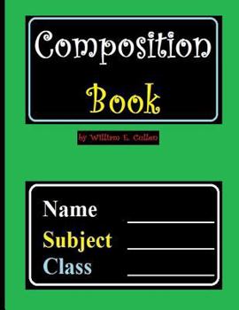 Paperback Composition Book: Light Green Cover Book