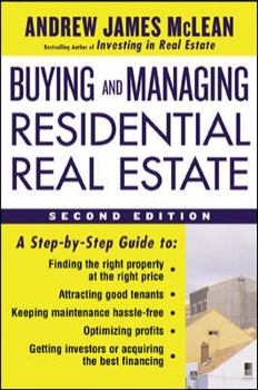 Paperback Buying and Managing Residential Real Estate Book