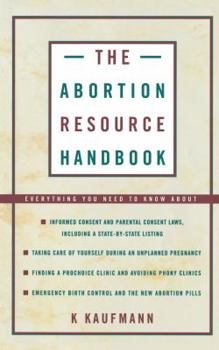 Paperback The Abortion Resource Handbook Book