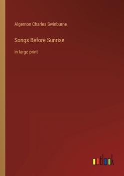 Paperback Songs Before Sunrise: in large print Book