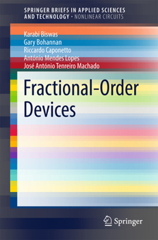 Paperback Fractional-Order Devices Book