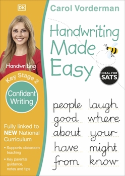 Paperback Handwriting Easy Confident Writing KS2 Book