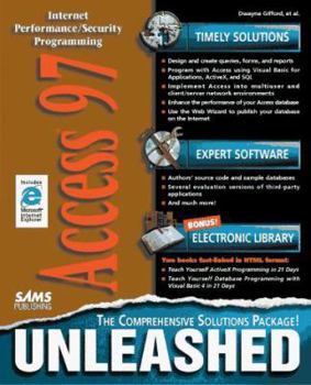 Paperback Access 97 Unleashed Book