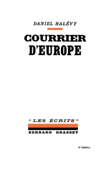 Paperback Courrier d'Europe [French] Book