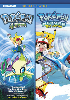 DVD Pokemon 4ever / Pokemon Heroes Book