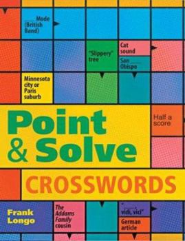 Spiral-bound Point & Solve Crosswords Book