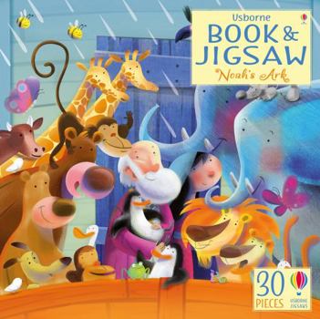 Paperback Noah's Ark (Usborne Book and Jigsaw) Book