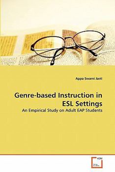 Paperback Genre-based Instruction in ESL Settings Book