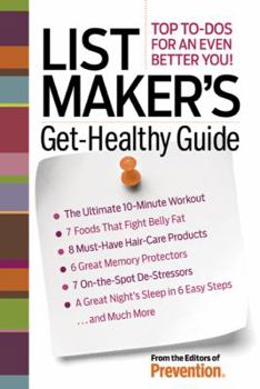 Paperback List Maker's Get-Healthy Guide: Top To-Dos for an Even Better You! Book