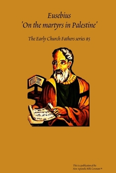 Paperback Eusebius 'On the martyrs in Palestine' Book