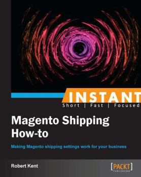 Paperback Instant Magento Shipping How-To Book