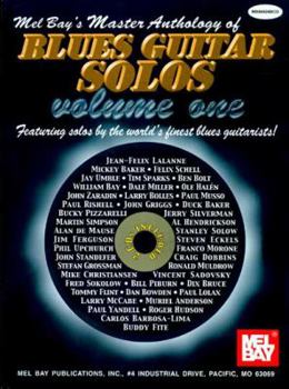 Paperback Master Anthology of Blues Guitar Solos Volume One Book