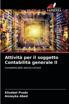 Paperback Attività per il soggetto Contabilità generale II [Italian] Book