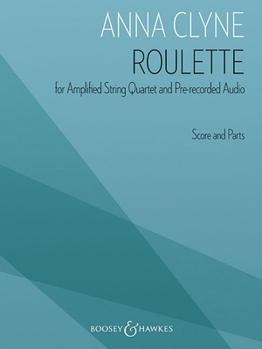 Paperback Roulette: For Amplified String Quartet and Pre-Recorded Audio Score and Parts Book