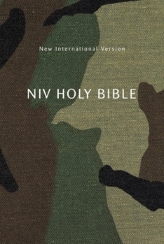 Paperback Niv, Holy Bible, Compact, Paperback, Woodland Camo, Comfort Print Book
