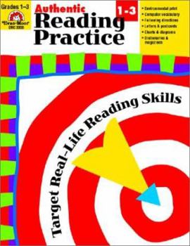 Paperback Authentic Reading Practice, Grades 1-3 Book