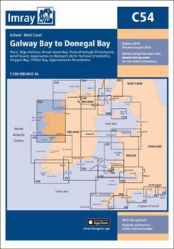 Imray Chart C54: Galway Bay to Donegal Bay (C Charts)