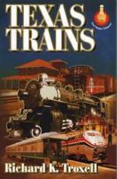 Paperback Texas Trains Book