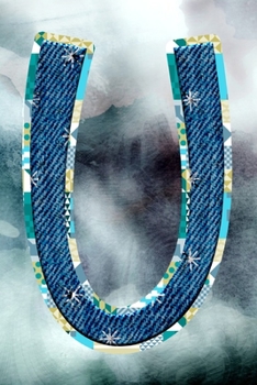 U: Initial Monogram Journal to write in Positive Thoughts for Women Teens Girls gifts holidays