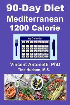 Paperback 90-Day Mediterranean Diet - 1200 Calorie Book