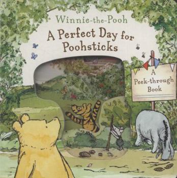 Paperback A Perfect Day for Poohsticks. [Illustrated by Andrew Grey Book