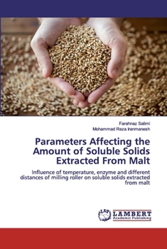 Paperback Parameters Affecting the Amount of Soluble Solids Extracted From Malt Book