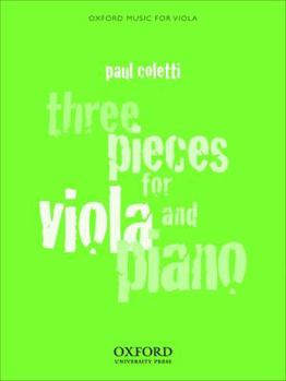 Paperback Three Pieces for Viola and Piano Book