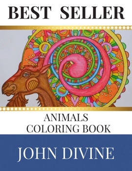 Paperback Best Seller Animal Coloring Book: Stress Relieving Patterns Adult Beginner-Friendly Relaxing & Creative Art Activities Book