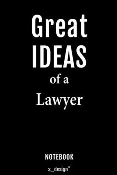 Paperback Notebook for Lawyers / Lawyer: awesome handy Note Book [120 blank lined ruled pages] Book