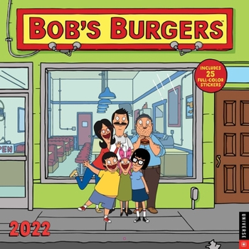 Calendar Bob's Burgers 2022 Wall Calendar Book