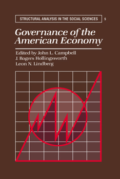 Hardcover Governance of the American Economy Book