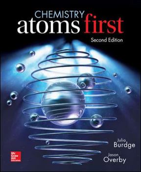 Hardcover Chemistry: Atoms First Book