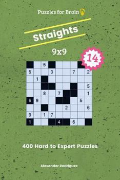 Paperback Puzzles for Brain Straights - 400 Hard to Expert 9x9 vol. 14 Book