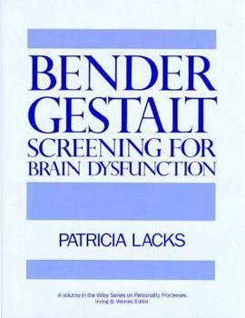 Hardcover Bender Gestalt Screening for Brain Dysfunction Book