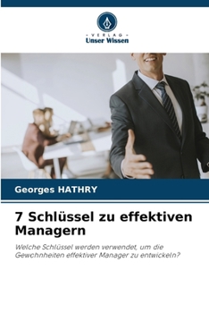 Paperback 7 Schlüssel zu effektiven Managern [German] Book