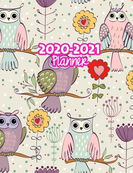 2020-2021 Planner: Two Year Calendar Organizer and Goal Journal | January 2020 - December 2021 Daily, Weekly and Monthly Planner Book with Back Sticker Expression Wall for 2 Years | Design Code 899897