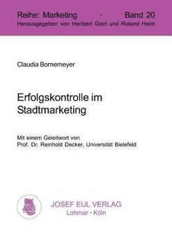 Paperback Erfolgskontrolle im Stadtmarketing [German] Book