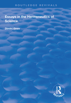 Paperback Essays in the Hermeneutics of Science Book
