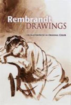 Hardcover Rembrandt Drawings: 116 Masterpieces in Original Color Book