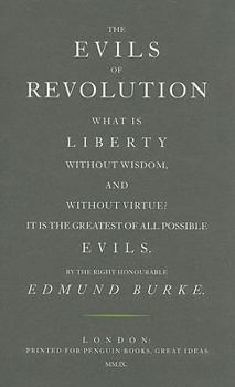 Paperback The Evils of Revolution Book