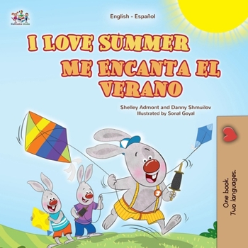 Paperback I Love Summer (English Spanish Bilingual Children's Book) [Spanish] [Large Print] Book