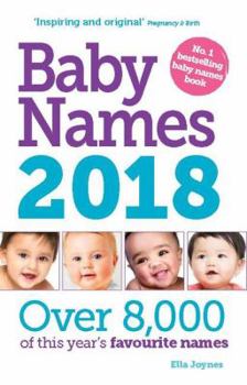 Paperback Baby Names 2018 Book