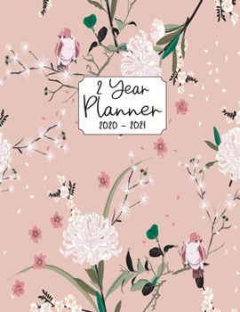 Paperback 2 Year 2020-2021 Planner: Two Years Planner Calendar Personalized January 2020 up to December 2021 Business Planners with Holidays Contains extr Book