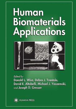 Paperback Human Biomaterials Applications Book